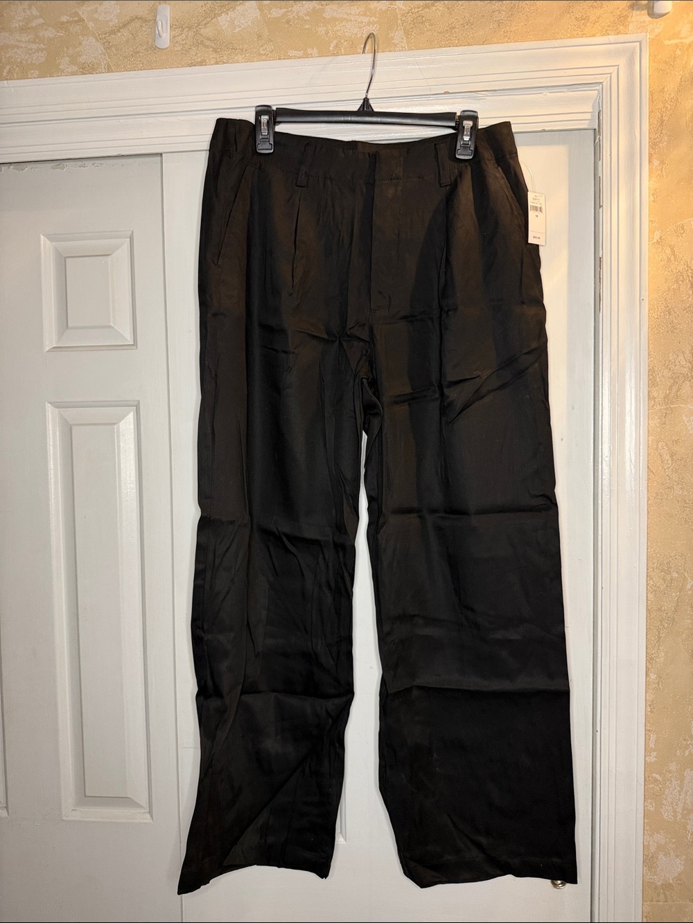 GAP Black Women's Wide-Leg Dress Pants